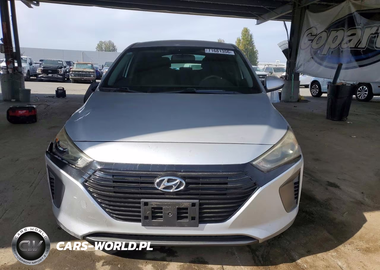 2018 HYUNDAI IONIQ BLUE VIN:KMHC65LCXJU076605 - 5