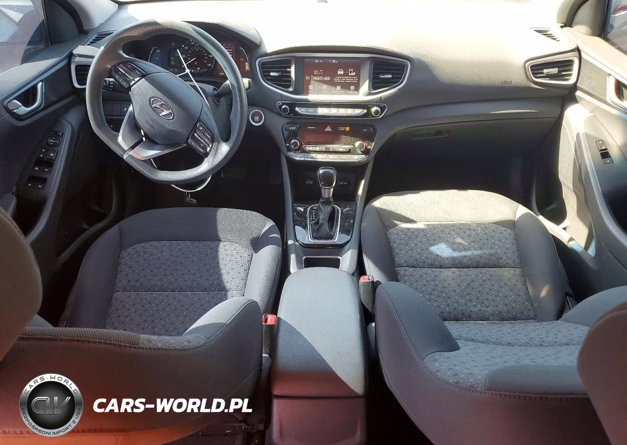 2018 HYUNDAI IONIQ BLUE VIN:KMHC65LCXJU076605 - 8