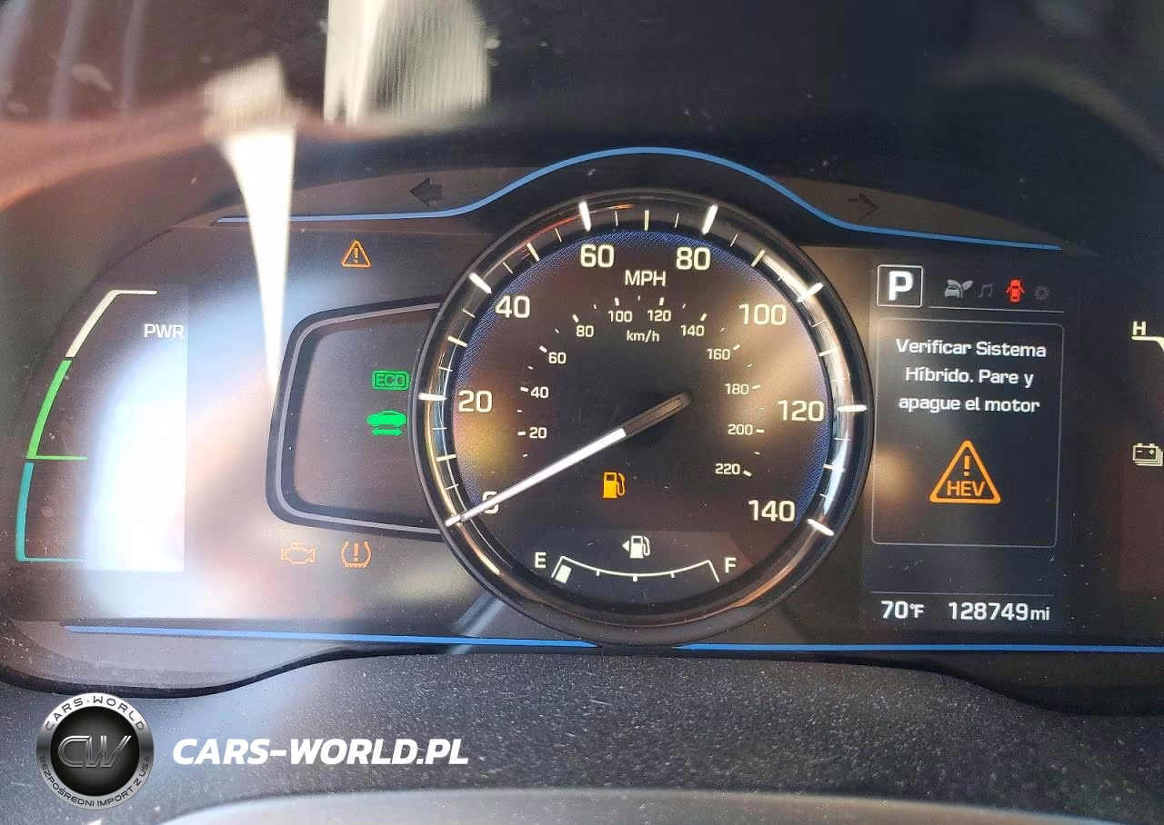 2018 HYUNDAI IONIQ BLUE VIN:KMHC65LCXJU076605 - 9