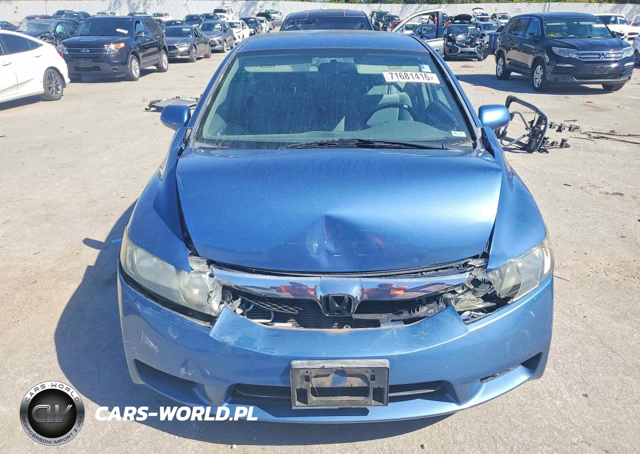 2011 Honda Civic Lx VIN:19XFA1F55BE028256 - 5
