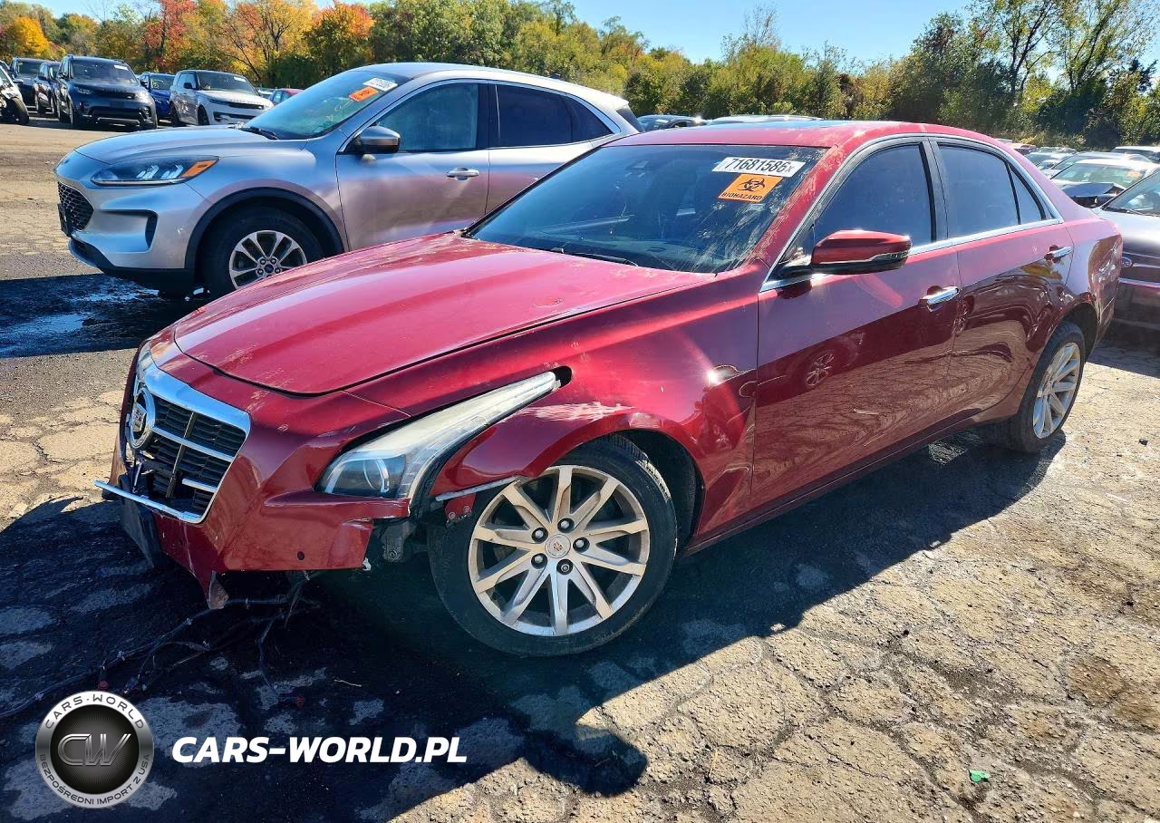 2014 Cadillac Cts Luxury Collection VIN:1G6AX5S33E0155687 - 1