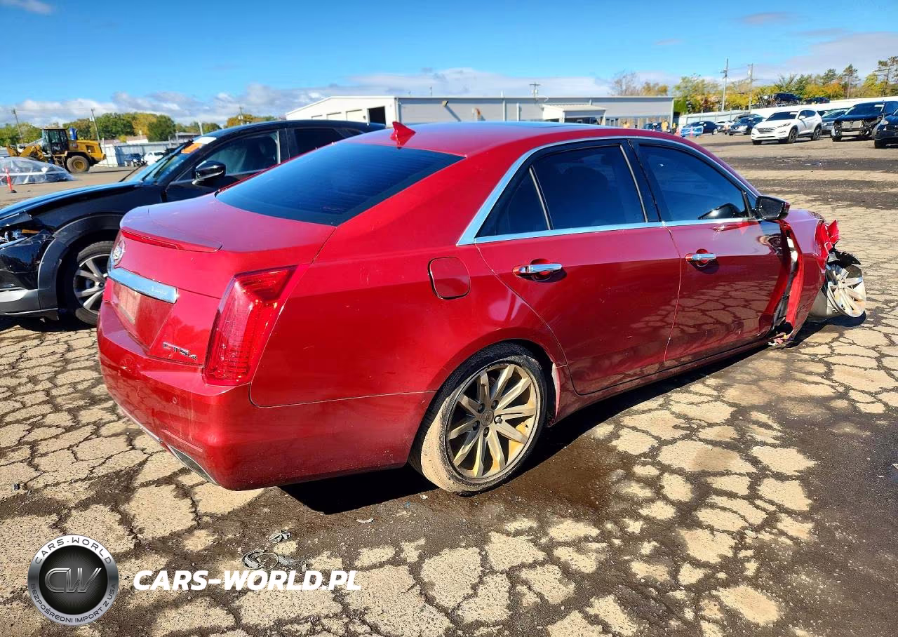 2014 Cadillac Cts Luxury Collection VIN:1G6AX5S33E0155687 - 3