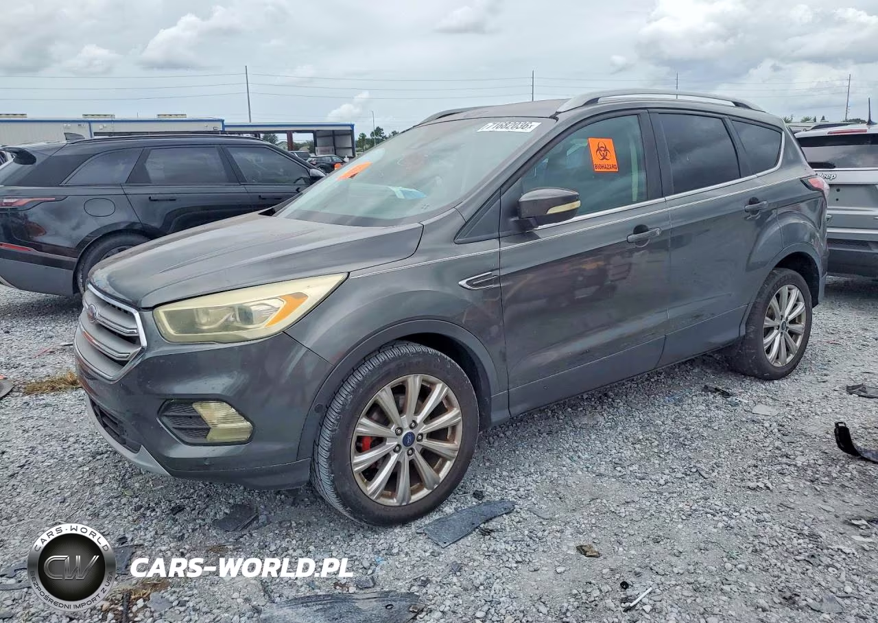 2017 Ford Escape Titanium VIN:1FMCU0JDXHUA88980 - 1