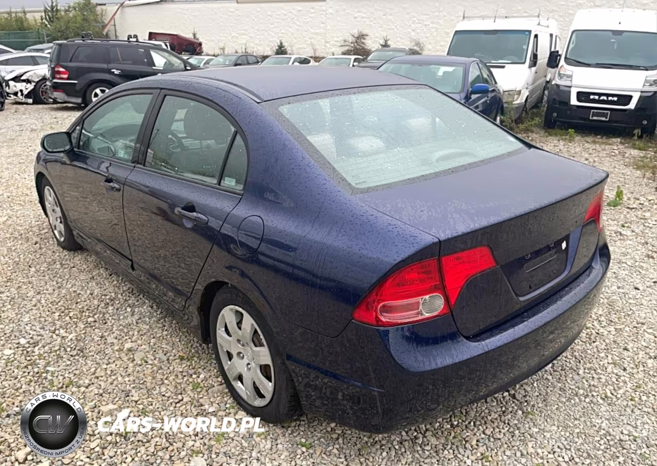 2008 Honda Civic Lx VIN:1HGFA16568L019776 - 3
