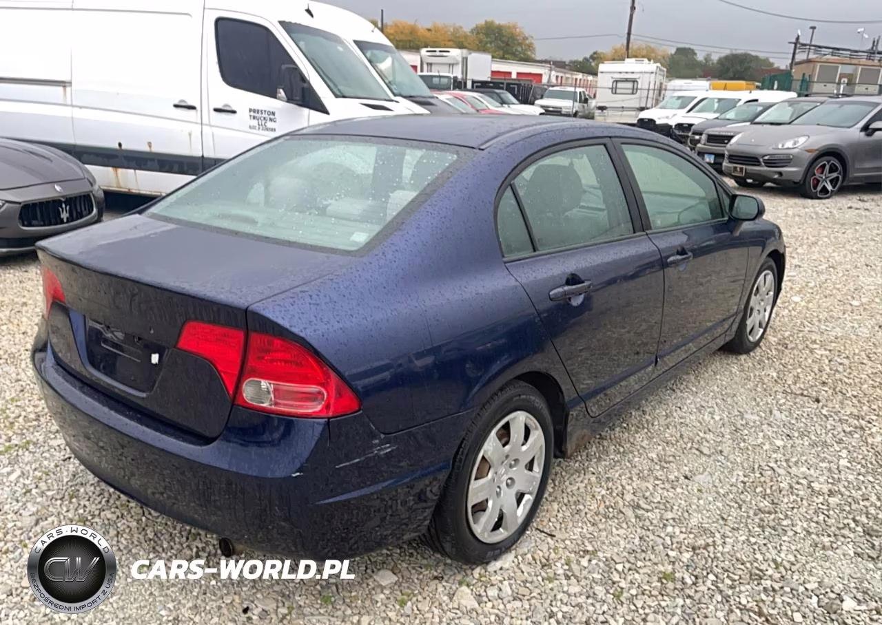 2008 Honda Civic Lx VIN:1HGFA16568L019776 - 4