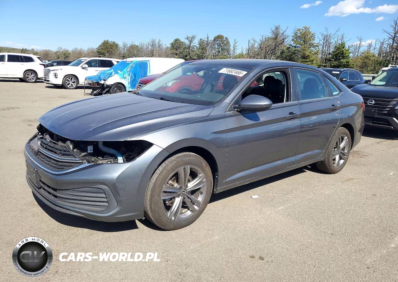 2022 Volkswagen Jetta Se VIN:3VW7M7BU5NM020127 - 1