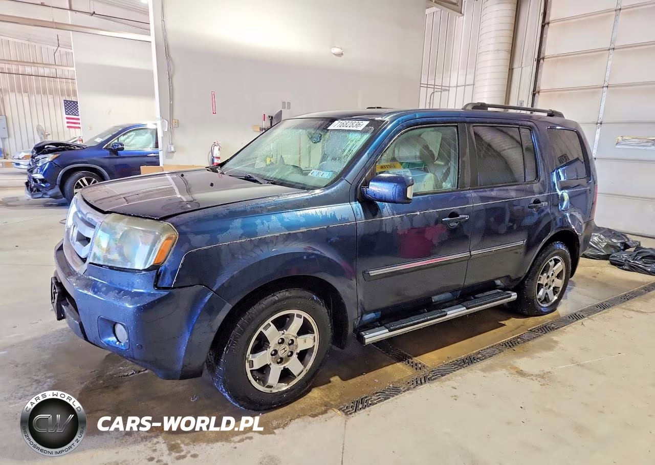 2011 Honda Pilot Touring VIN:5FNYF4H99BB011076 - 1