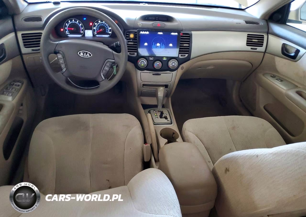 2007 Kia Optima Lx VIN:KNAGE124375103901 - 8