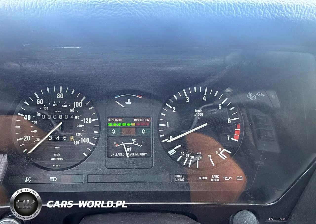1984 BMW 633 Csi Automatic VIN:WBAEB8403E6996792 - 8