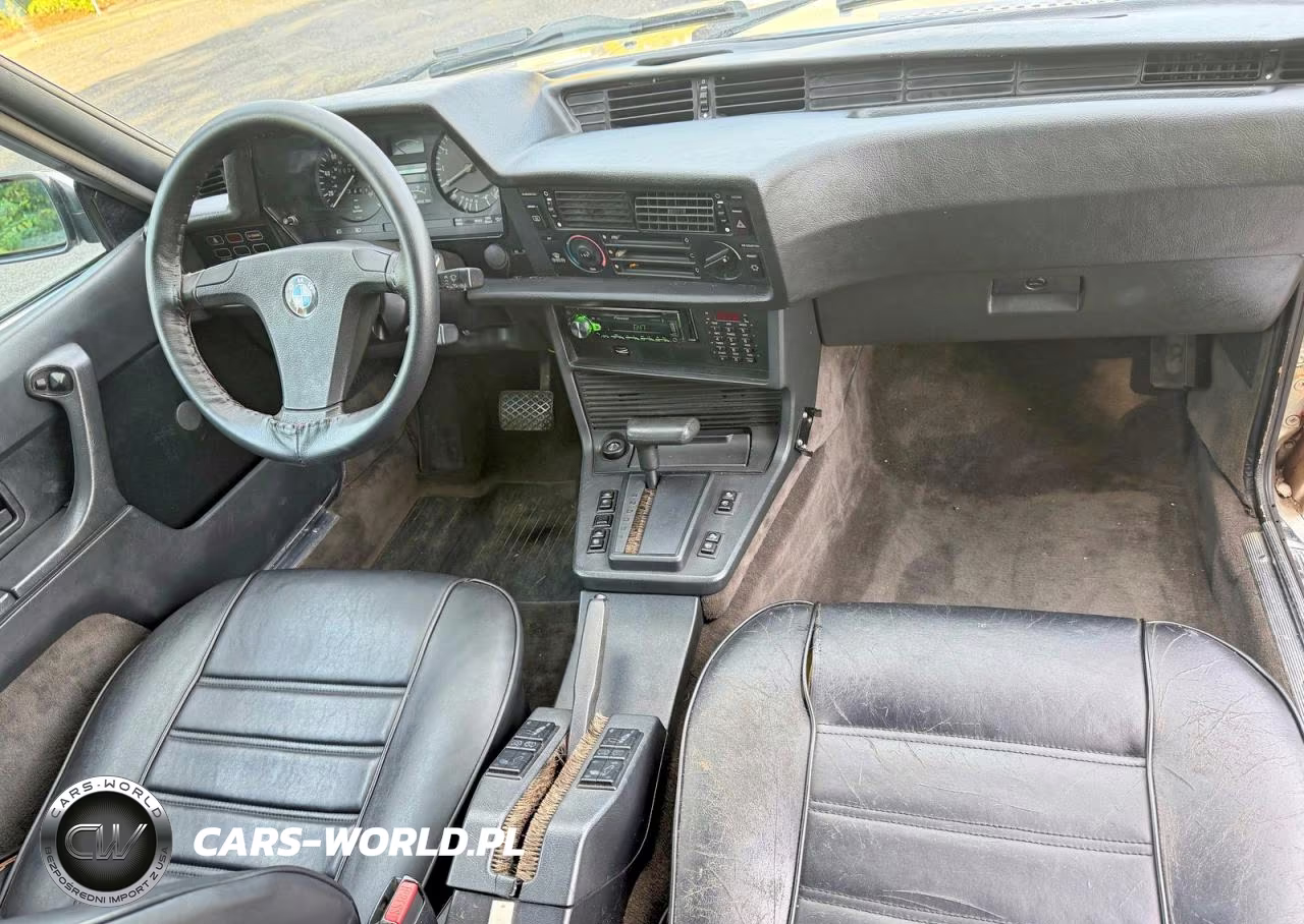 1984 BMW 633 Csi Automatic VIN:WBAEB8403E6996792 - 9