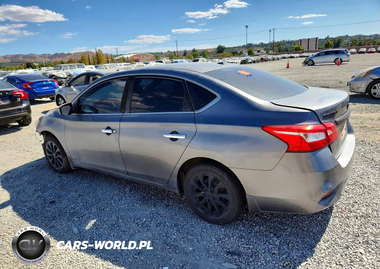 2018 Nissan Sentra Sv VIN:3N1AB7AP0JY255986 - 2