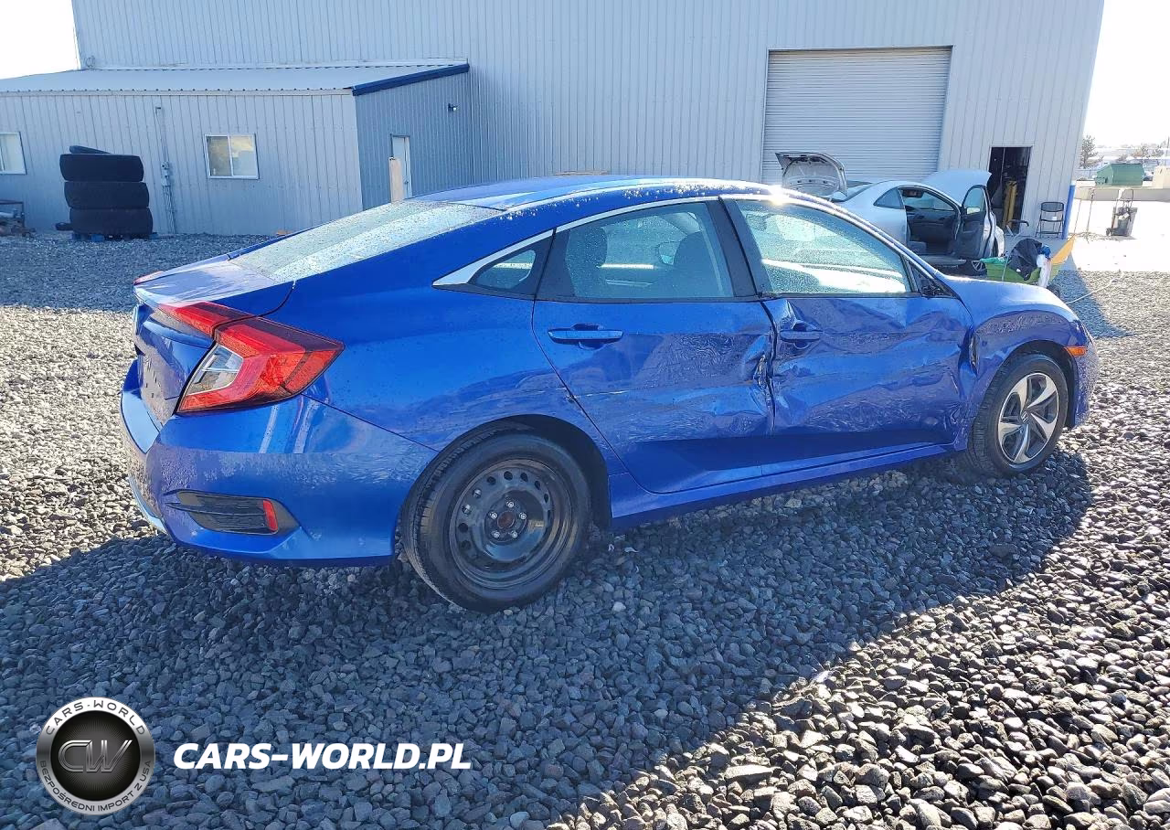 2021 Honda Civic Lx VIN:2HGFC2F68MH522760 - 3