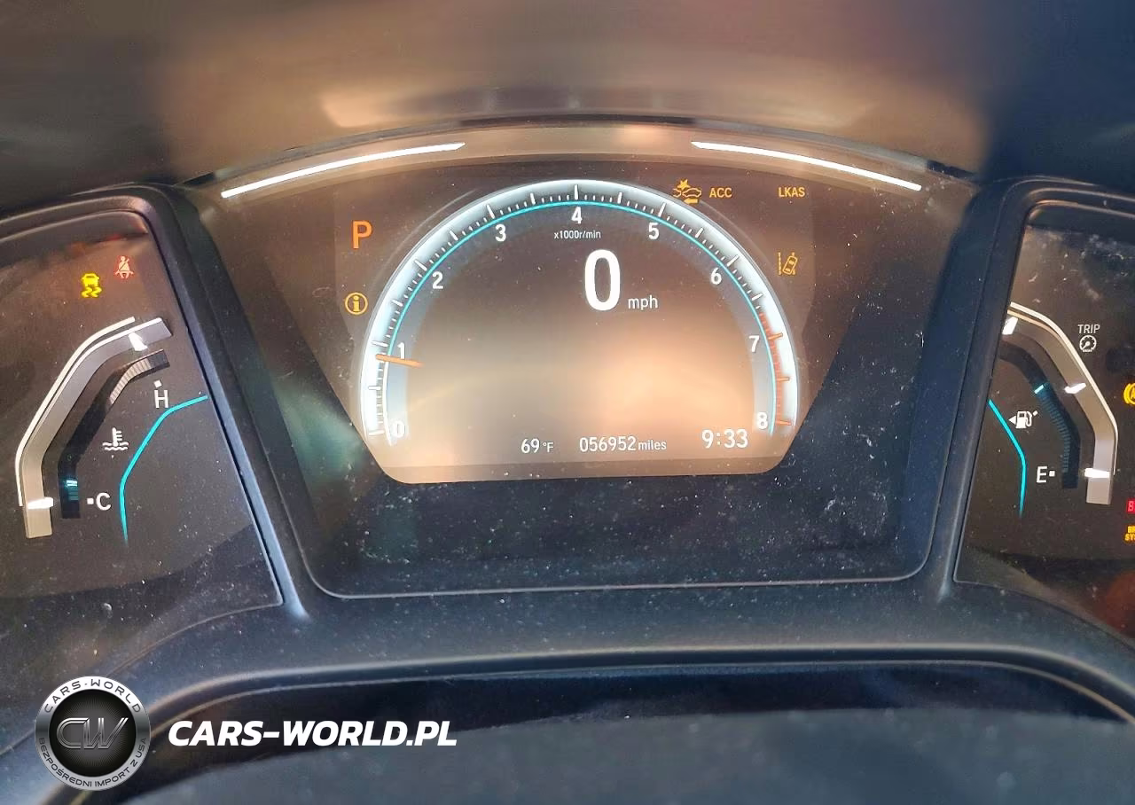 2021 Honda Civic Lx VIN:2HGFC2F68MH522760 - 9