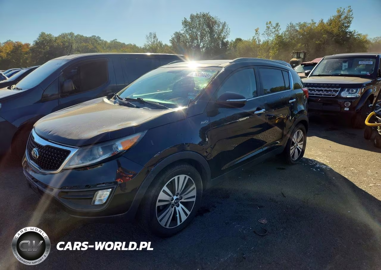 2014 Kia Sportage Ex VIN:KNDPCCAC0E7630549 - 1