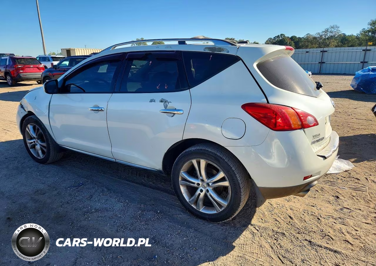 2010 Nissan Murano S VIN:JN8AZ1MU1AW007474 - 2