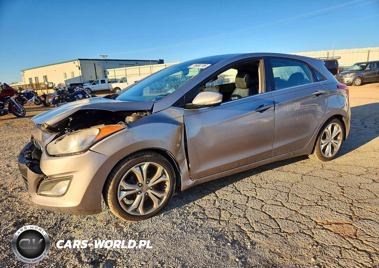 2013 Hyundai Elantra Gt Base VIN:KMHD35LE9DU091079 - 1