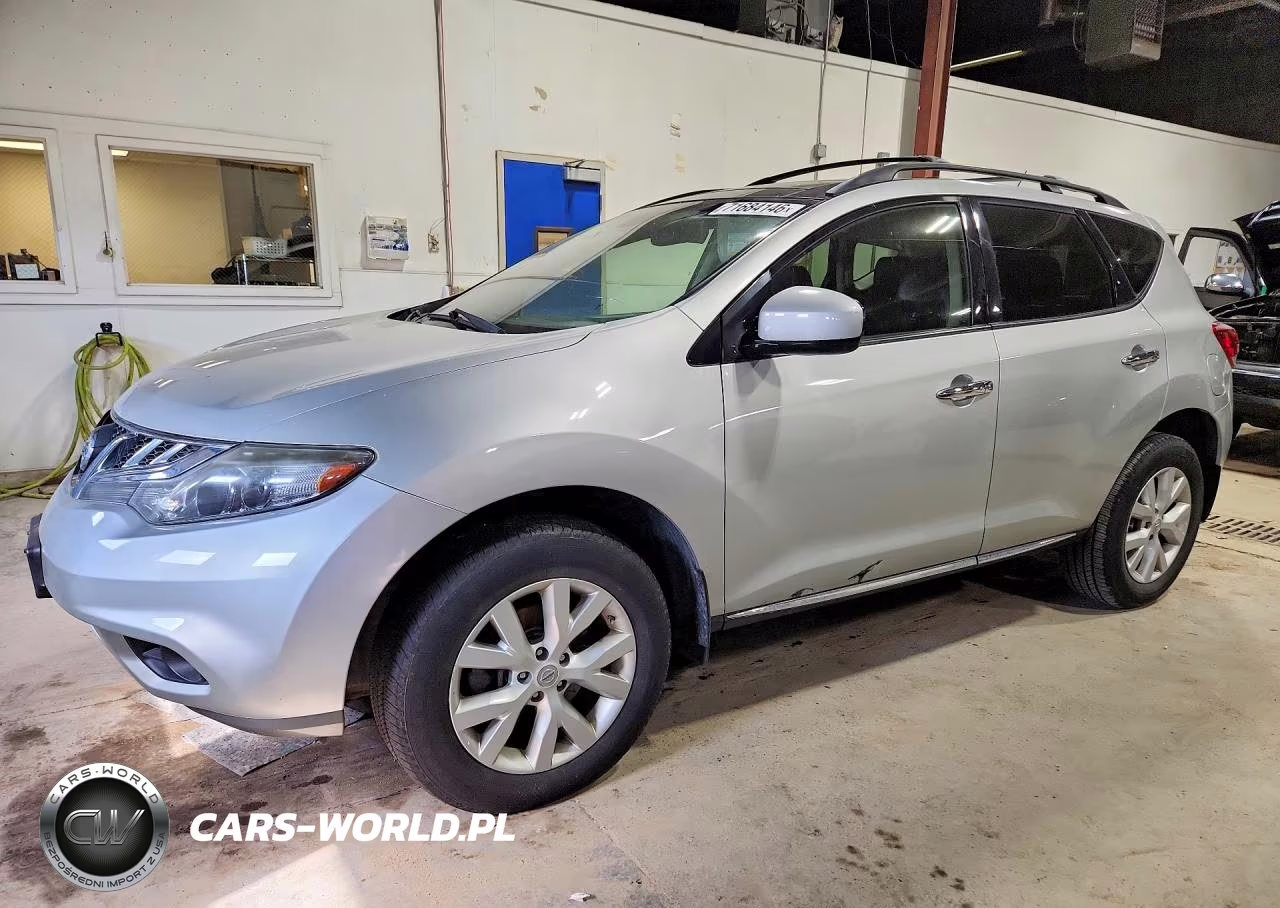 2014 Nissan Murano Sl VIN:JN8AZ1MWXEW517197 - 1