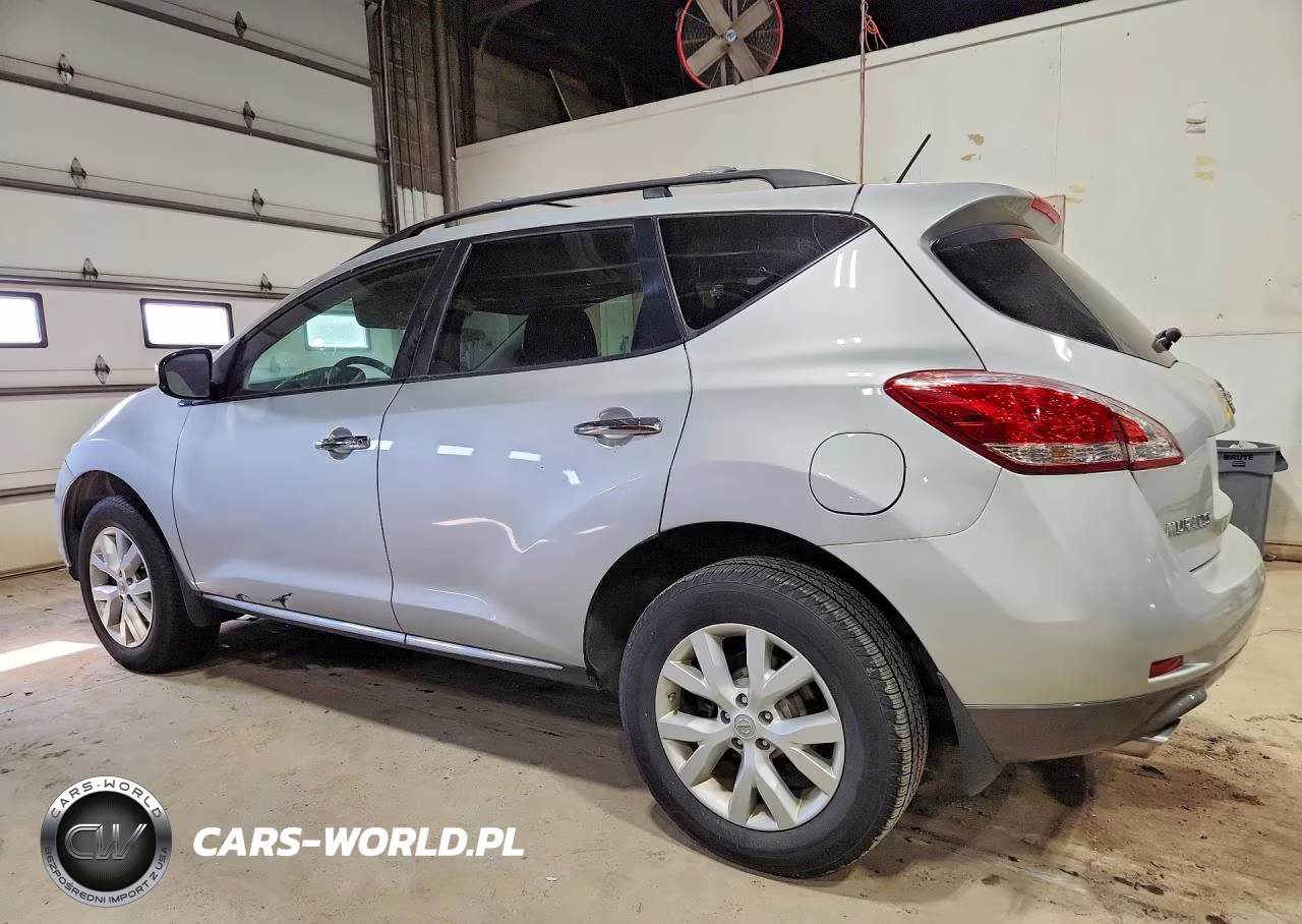 2014 Nissan Murano Sl VIN:JN8AZ1MWXEW517197 - 2