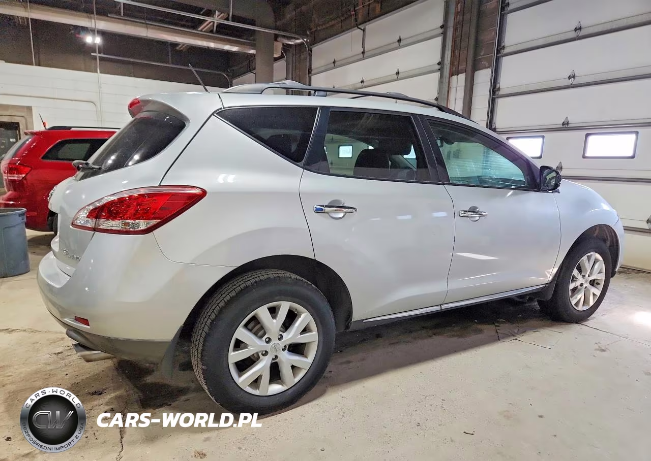 2014 Nissan Murano Sl VIN:JN8AZ1MWXEW517197 - 3