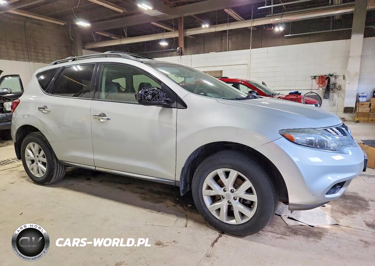 2014 Nissan Murano Sl VIN:JN8AZ1MWXEW517197 - 4