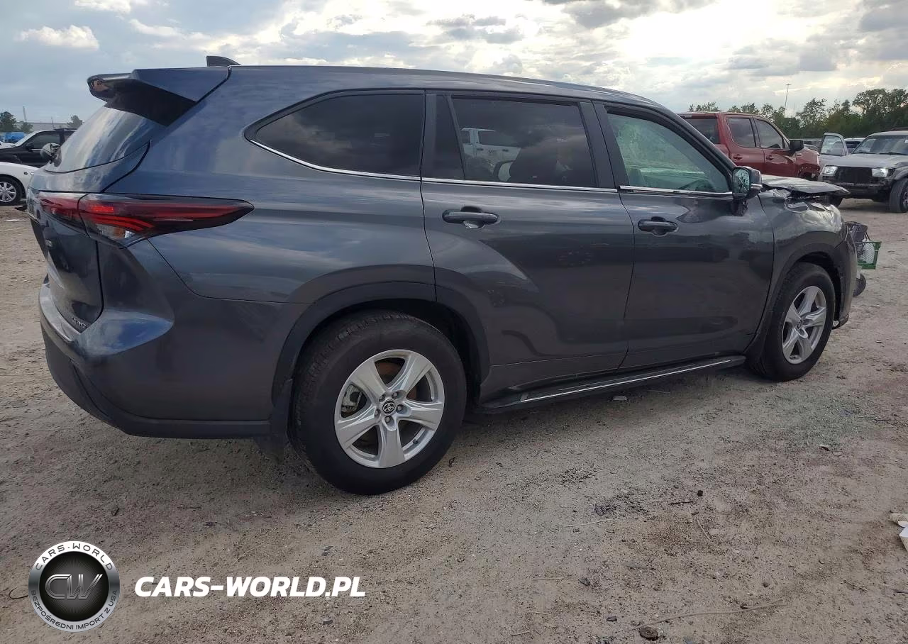 2025 Toyota Highlander Le VIN:5TDKDRBH4SS582852 - 3