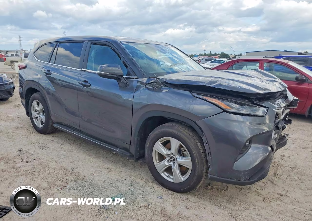 2025 Toyota Highlander Le VIN:5TDKDRBH4SS582852 - 4