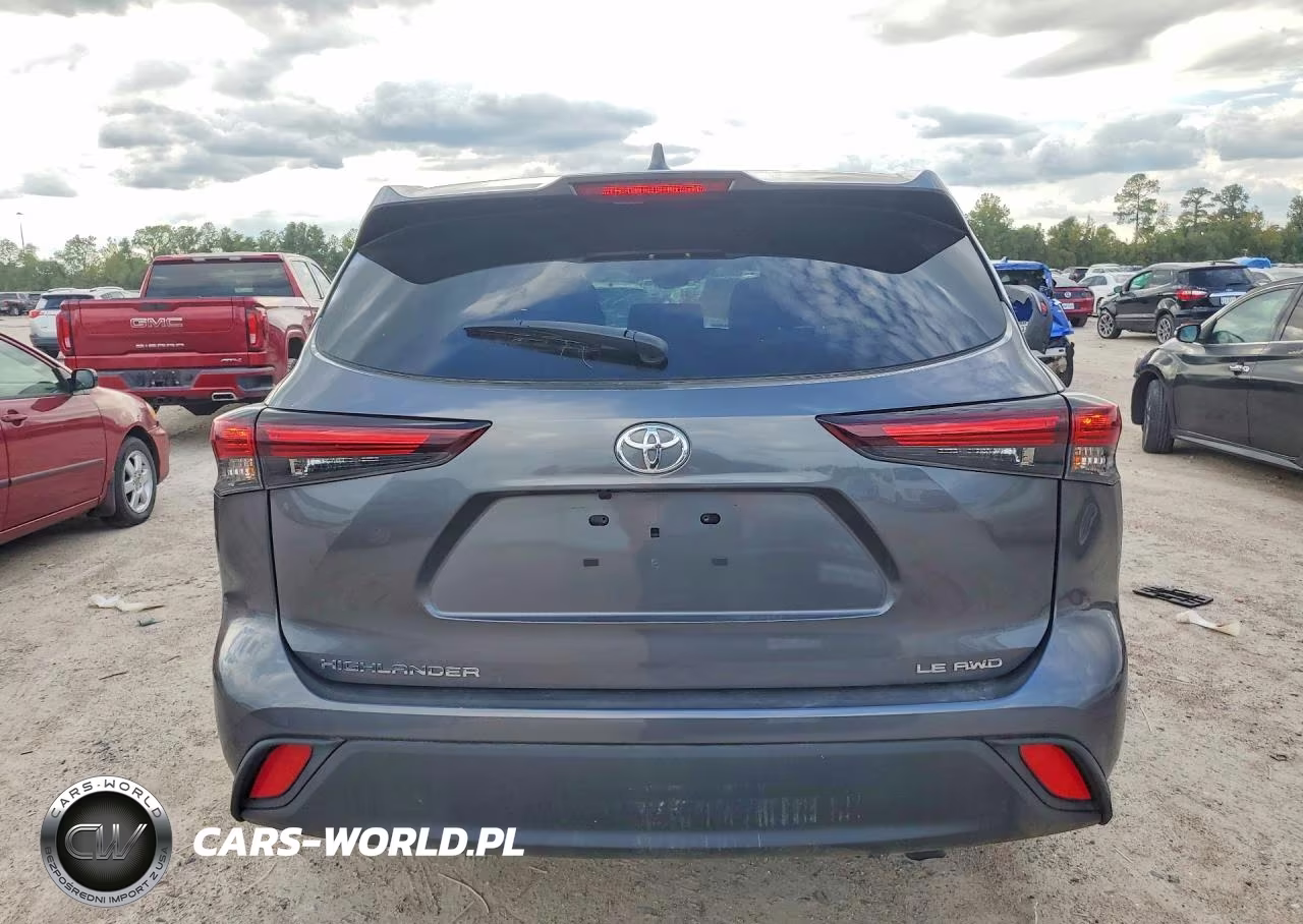 2025 Toyota Highlander Le VIN:5TDKDRBH4SS582852 - 6