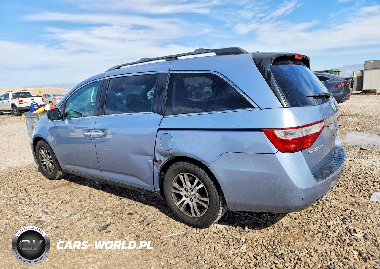 2013 Honda Odyssey Exl VIN:5FNRL5H64DB020151 - 2