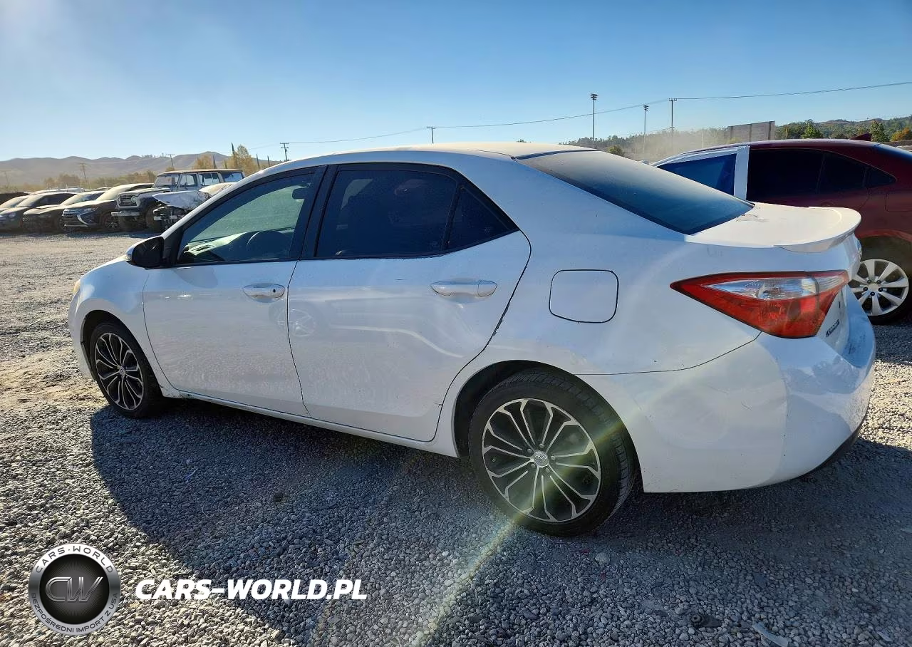 2016 Toyota Corolla S Plus VIN:5YFBURHE8GP470004 - 2
