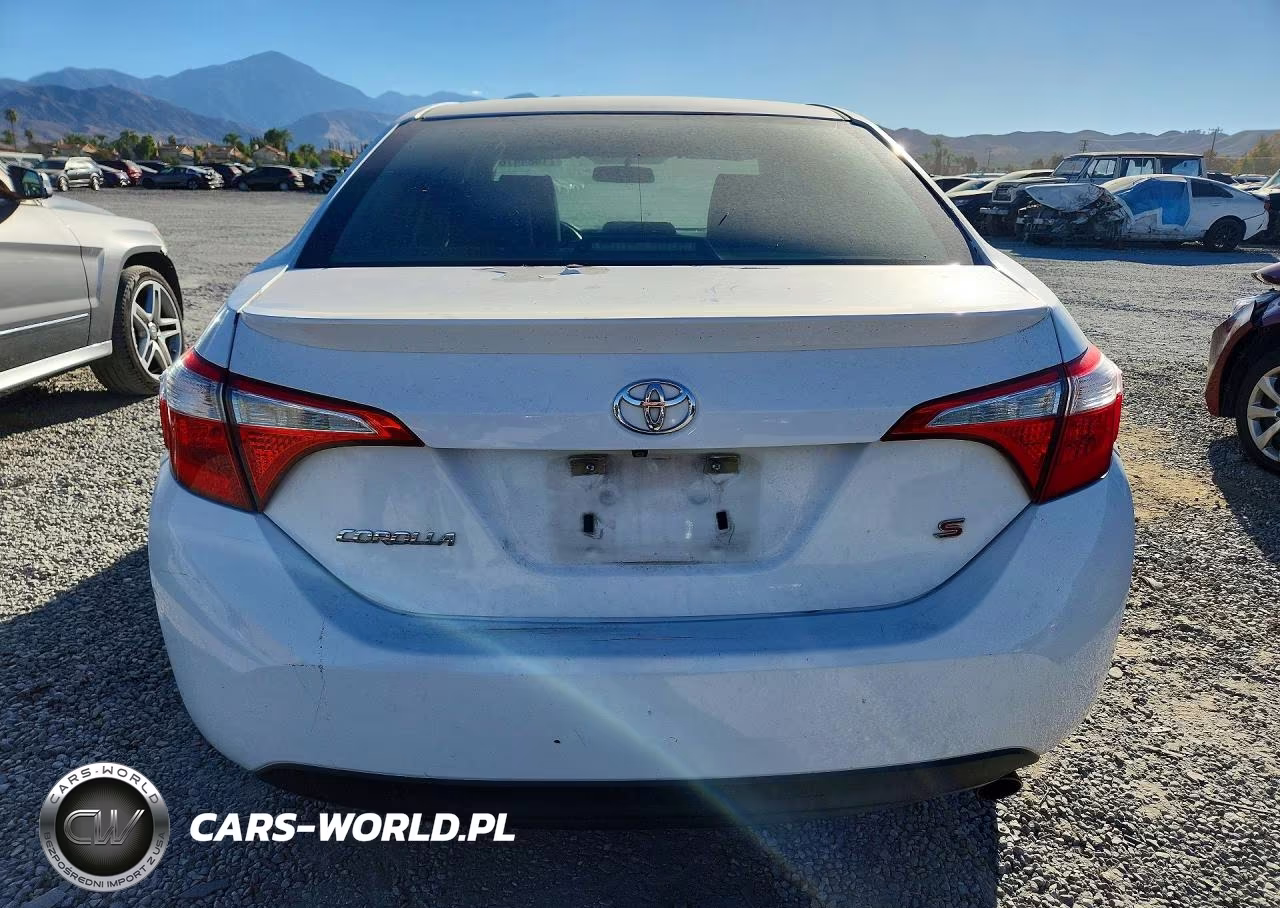 2016 Toyota Corolla S Plus VIN:5YFBURHE8GP470004 - 6