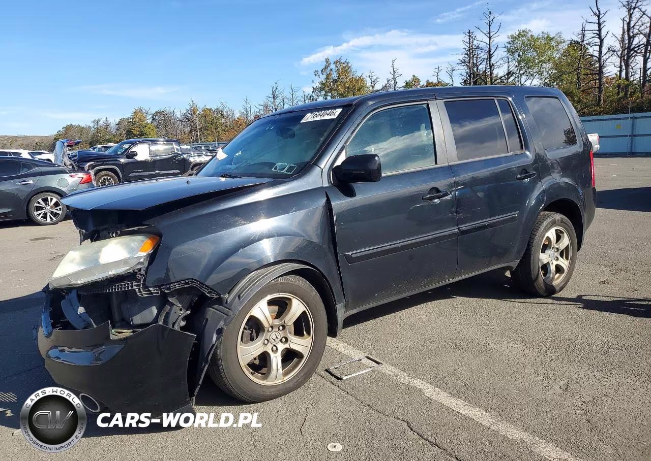2013 Honda Pilot Exl – zdjęcie 1 z 13