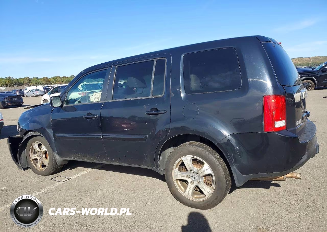2013 Honda Pilot Exl VIN:5FNYF4H6XDB031300 - 2