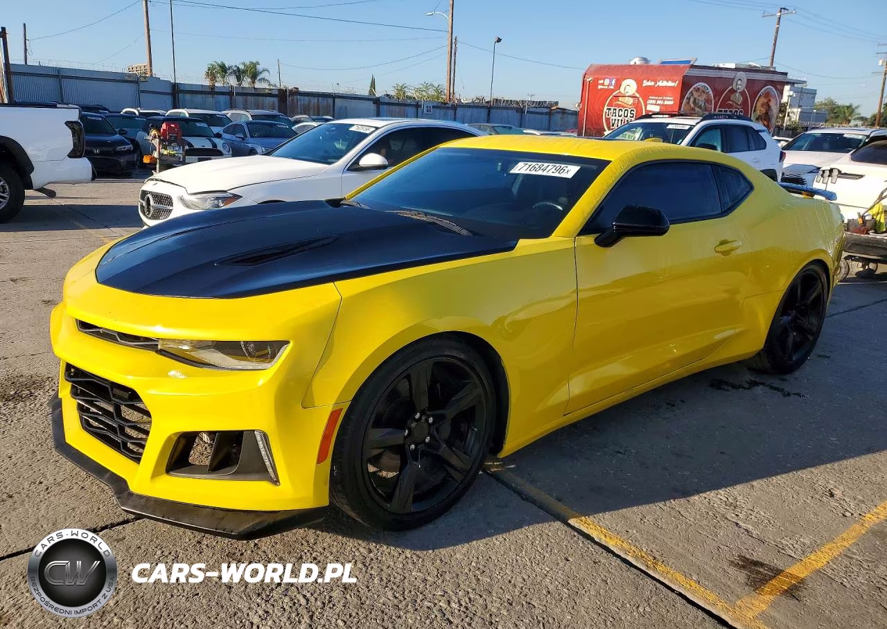 2017 Chevrolet Camaro Ss VIN:1G1FF1R79H0194241 - 1