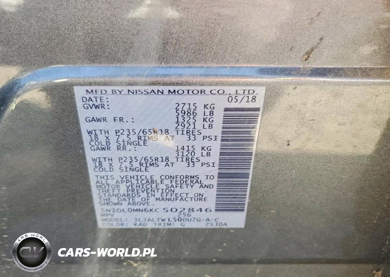 2019 Infiniti Qx60 Luxe VIN:5N1DL0MN6KC502846 - 13