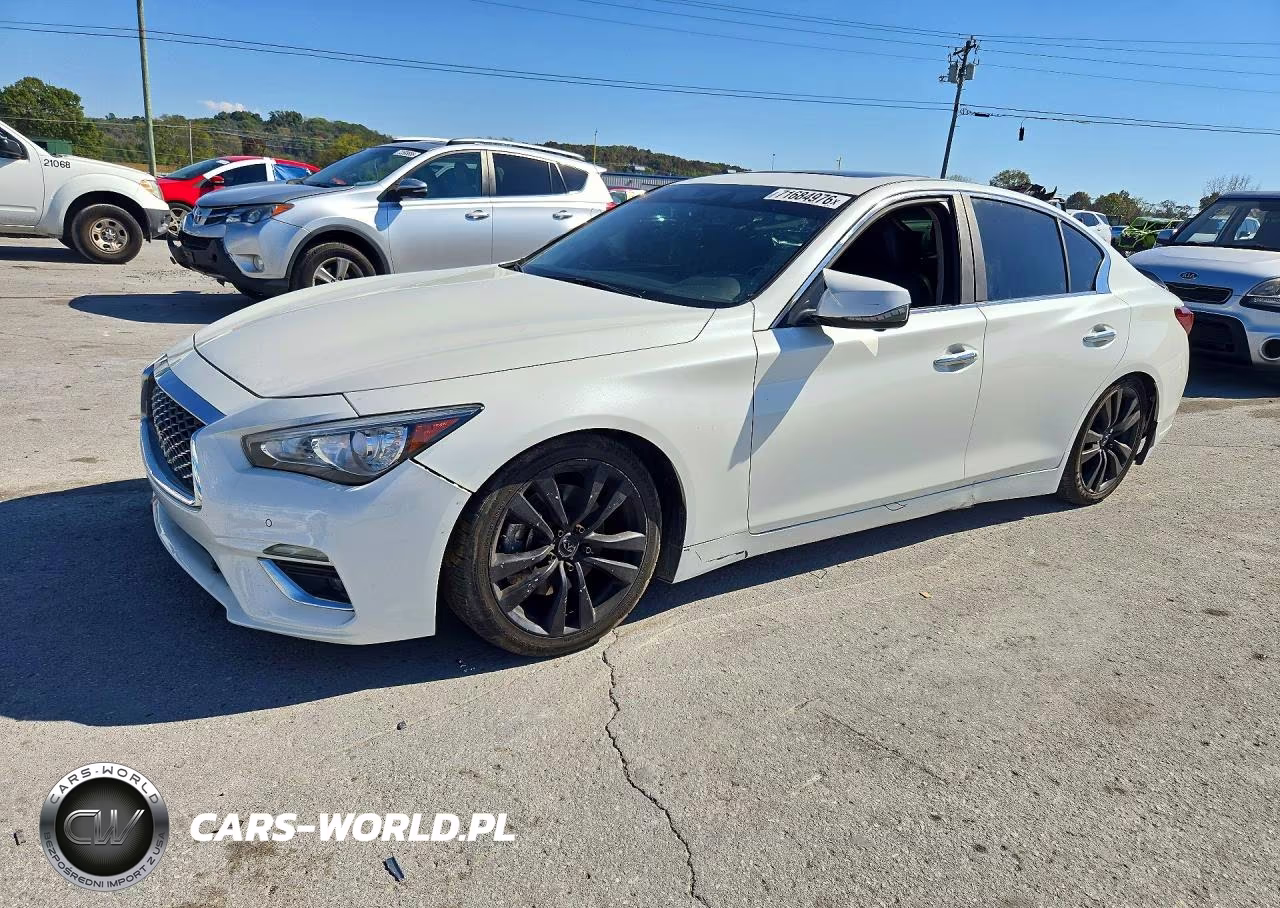 2021 Infiniti Q50 Luxe VIN:JN1EV7BP9MM704161 - 1