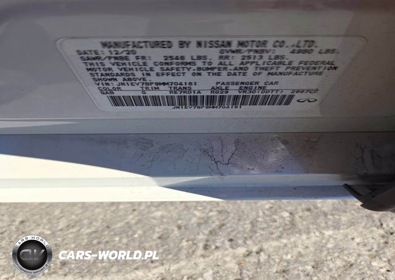 2021 Infiniti Q50 Luxe VIN:JN1EV7BP9MM704161 - 12