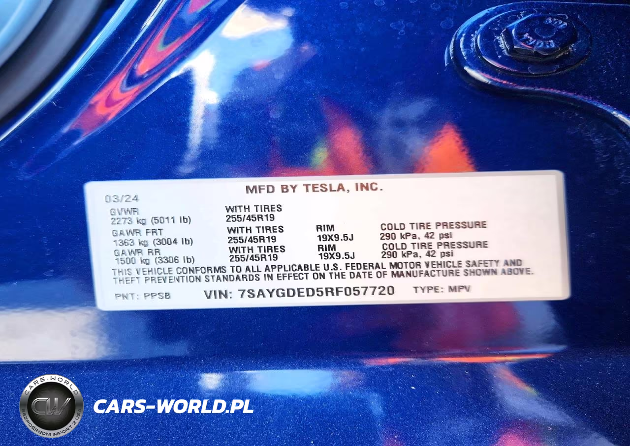 2024 Tesla Model Y VIN:7SAYGDED5RF057720 - 13