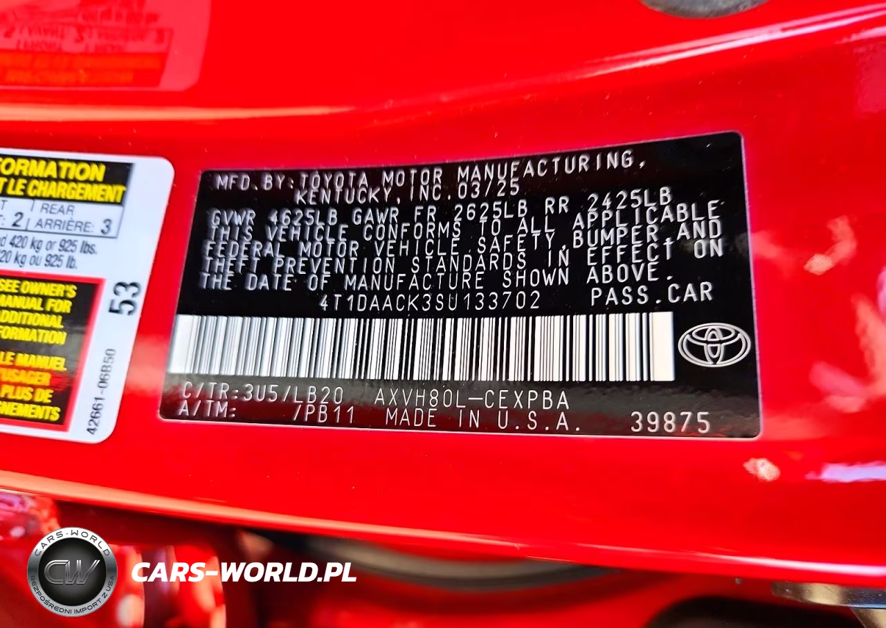 2025 Toyota Camry Xse VIN:4T1DAACK3SU133702 - 13