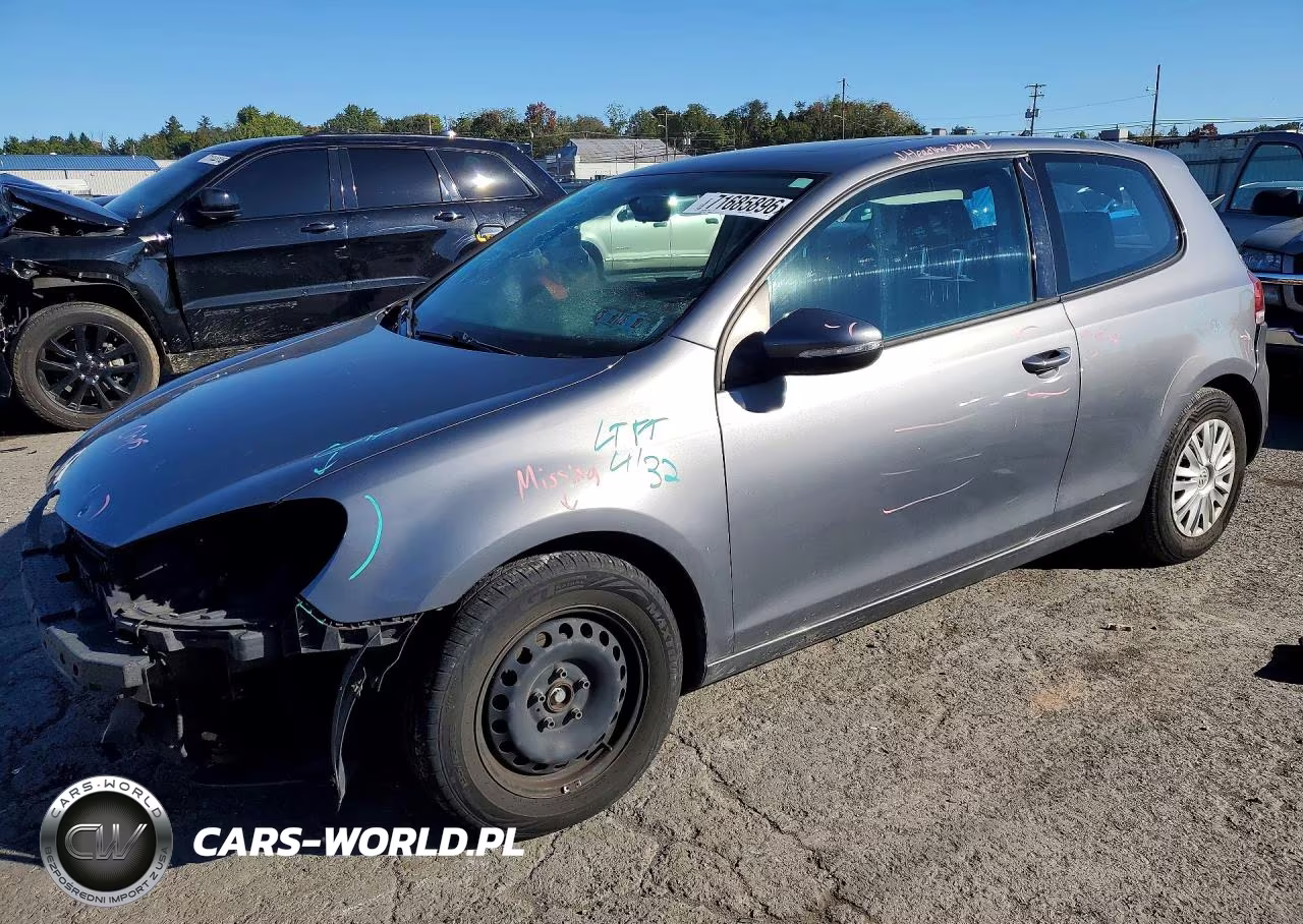 2012 Volkswagen Golf VIN:WVWBB7AJ5CW101829 - 1