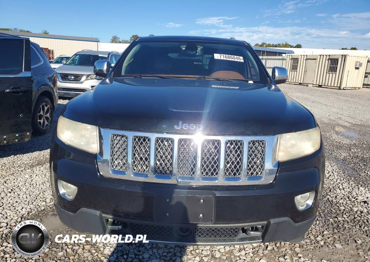 2012 Jeep Grand Cherokee Overland VIN:1C4RJFCTXCC225915 - 5