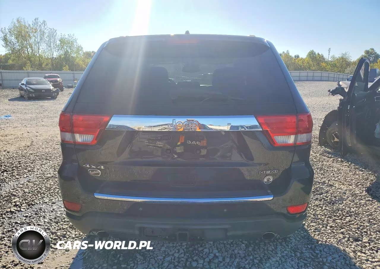2012 Jeep Grand Cherokee Overland VIN:1C4RJFCTXCC225915 - 6