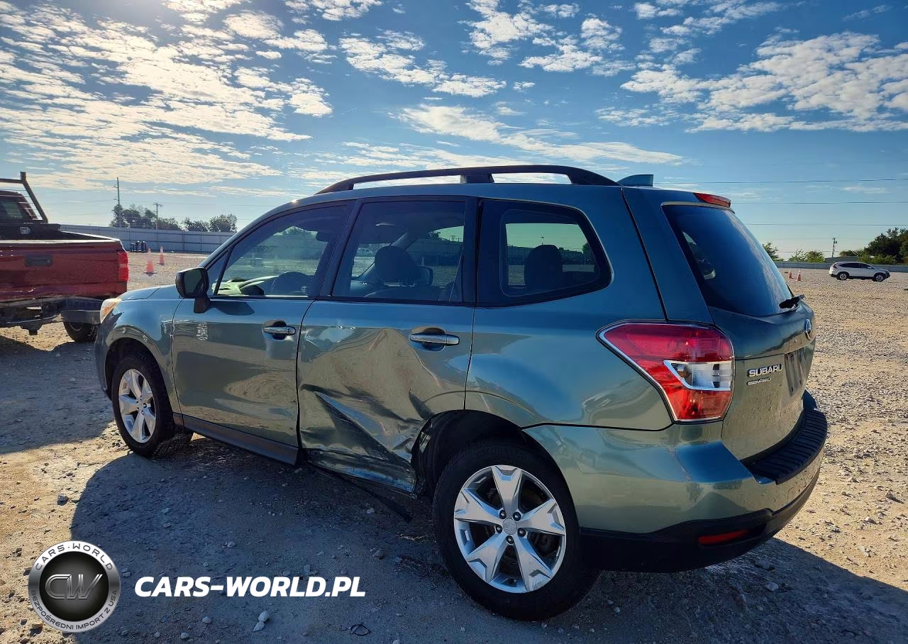 2016 Subaru Forester 2.5I VIN:JF2SJABC6GH480187 - 2