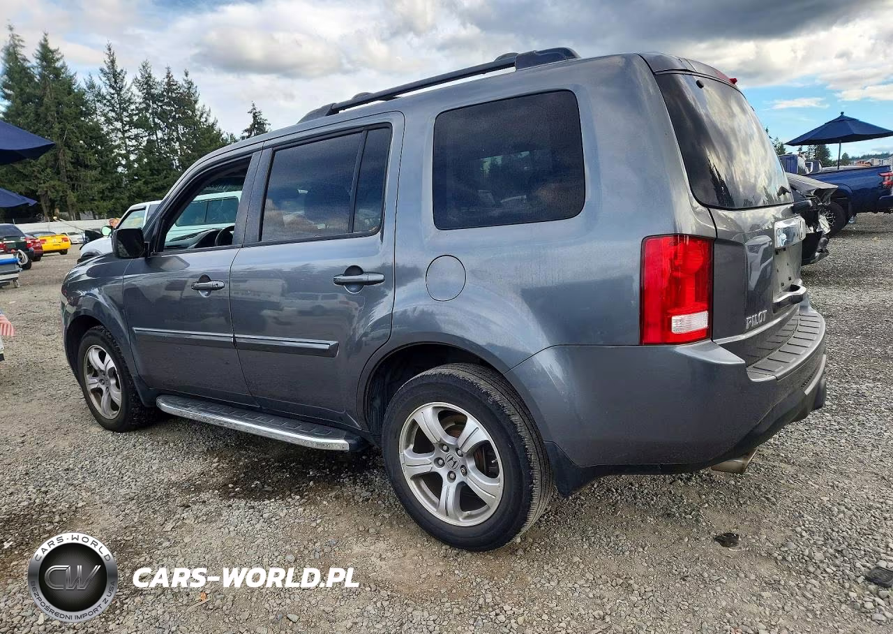 2012 Honda Pilot Exl VIN:5FNYF4H62CB053645 - 2
