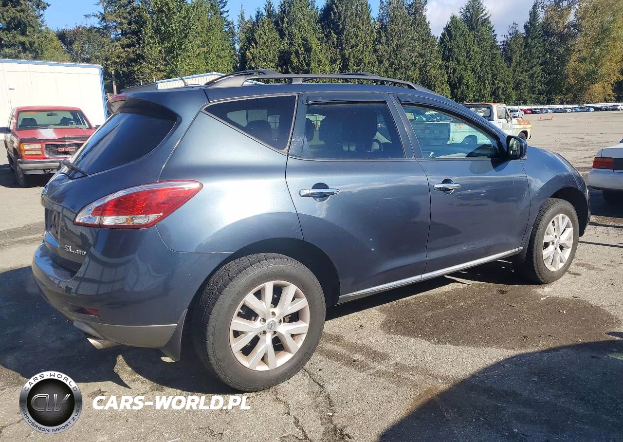 2014 Nissan Murano Sl VIN:JN8AZ1MWXEW501744 - 3
