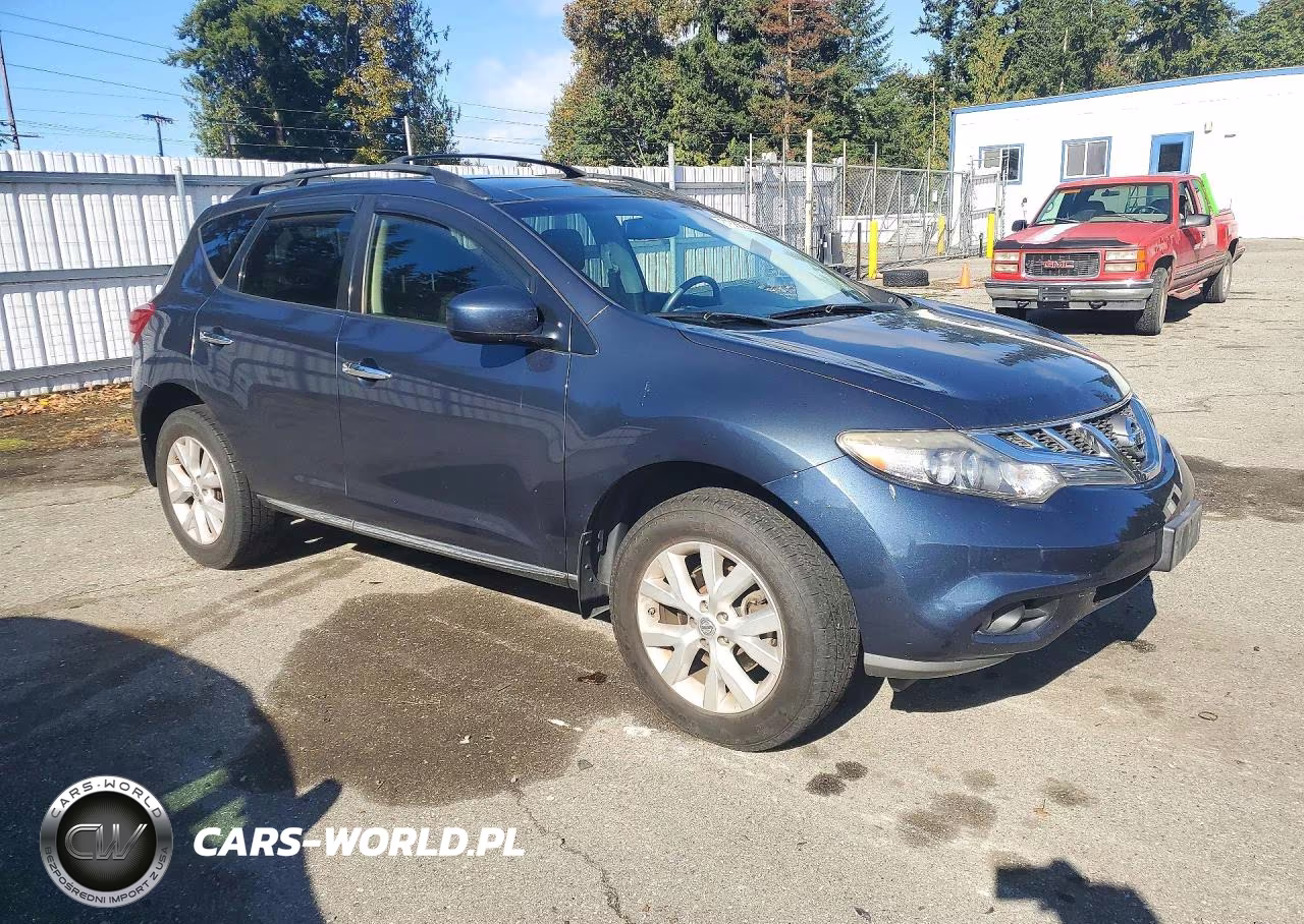 2014 Nissan Murano Sl VIN:JN8AZ1MWXEW501744 - 4