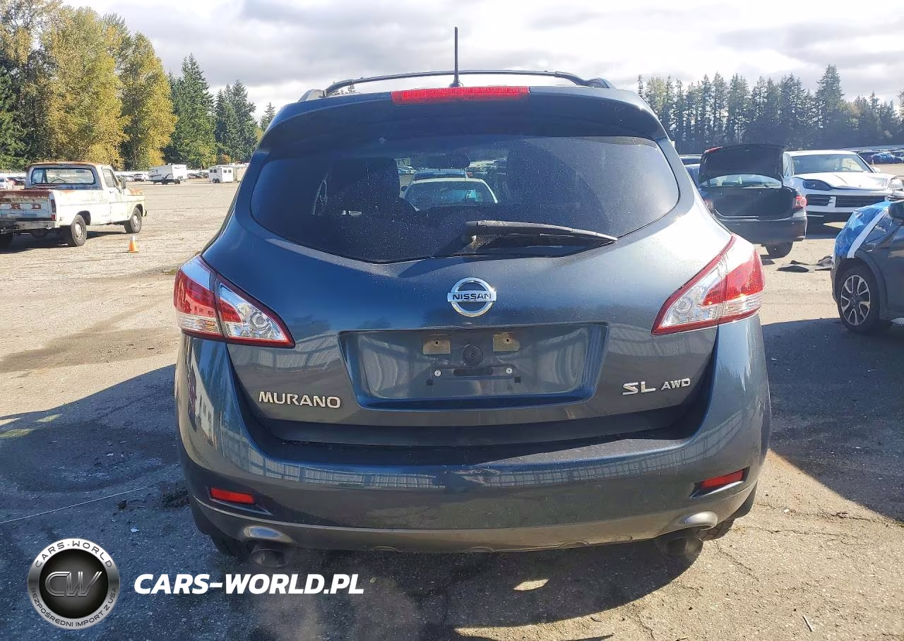 2014 Nissan Murano Sl VIN:JN8AZ1MWXEW501744 - 6