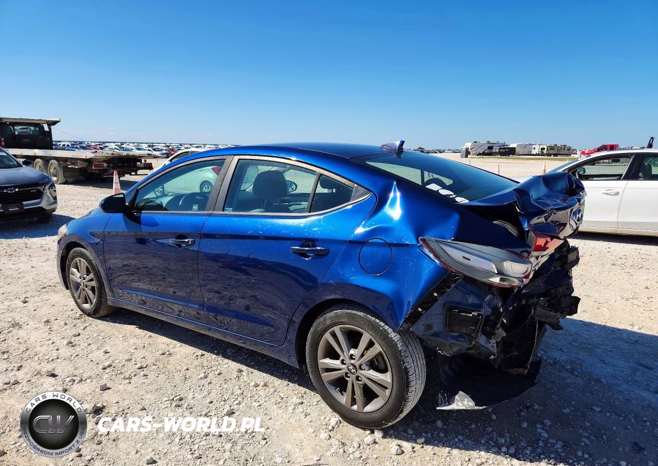 2018 Hyundai Elantra Sel VIN:5NPD84LF2JH344838 - 2