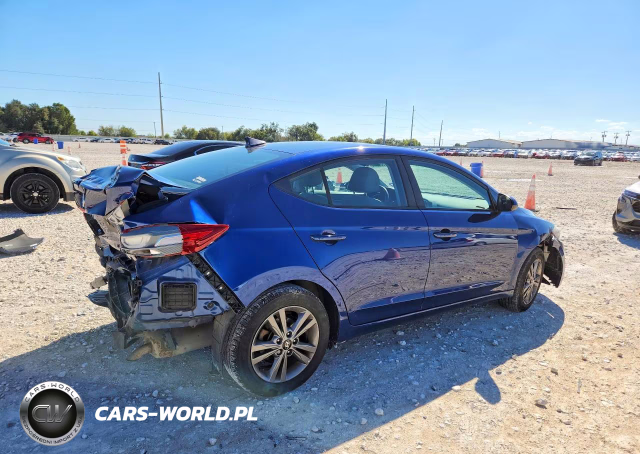 2018 Hyundai Elantra Sel VIN:5NPD84LF2JH344838 - 3