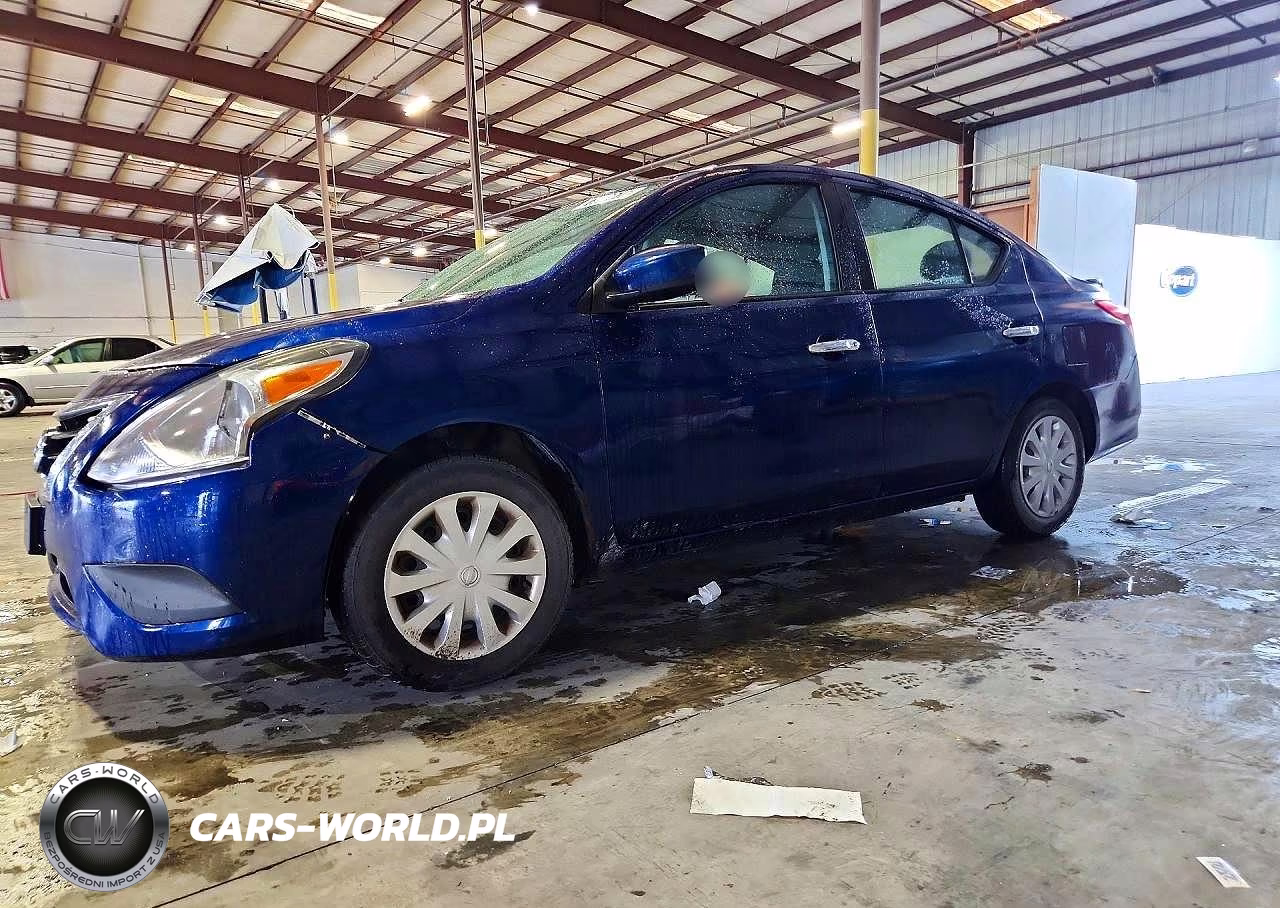 2019 Nissan Versa Sv VIN:3N1CN7AP2KL862180 - 1