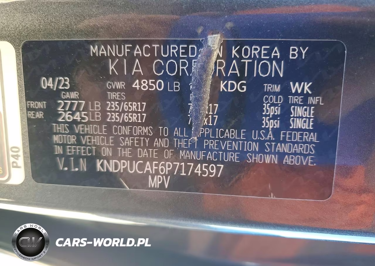 2023 Kia Sportage Lx VIN:KNDPUCAF6P7174597 - 13
